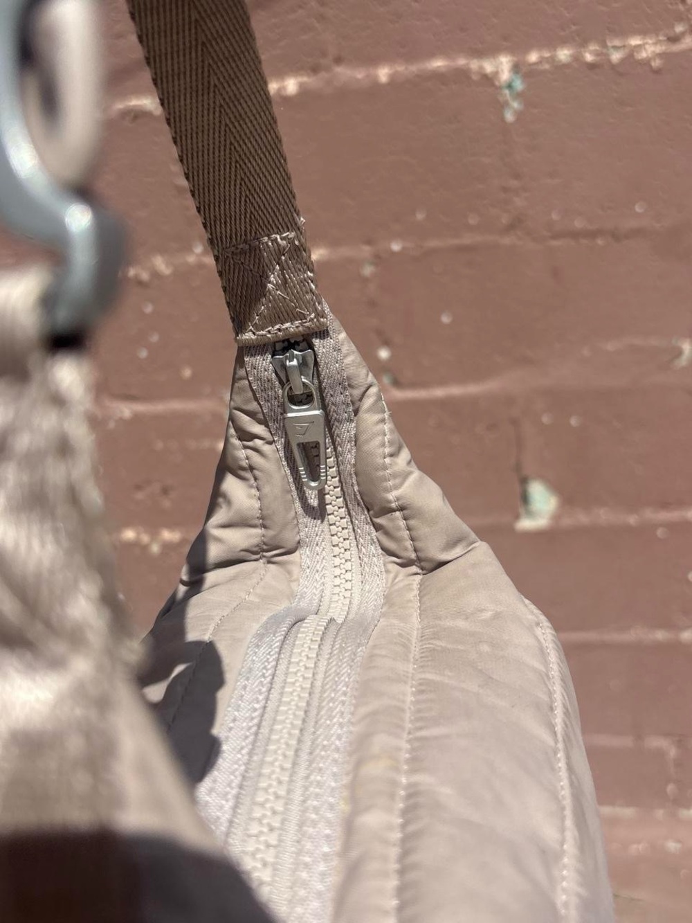 Gymshark Taupe Shoulder Bag With Adjustable Strap View 5